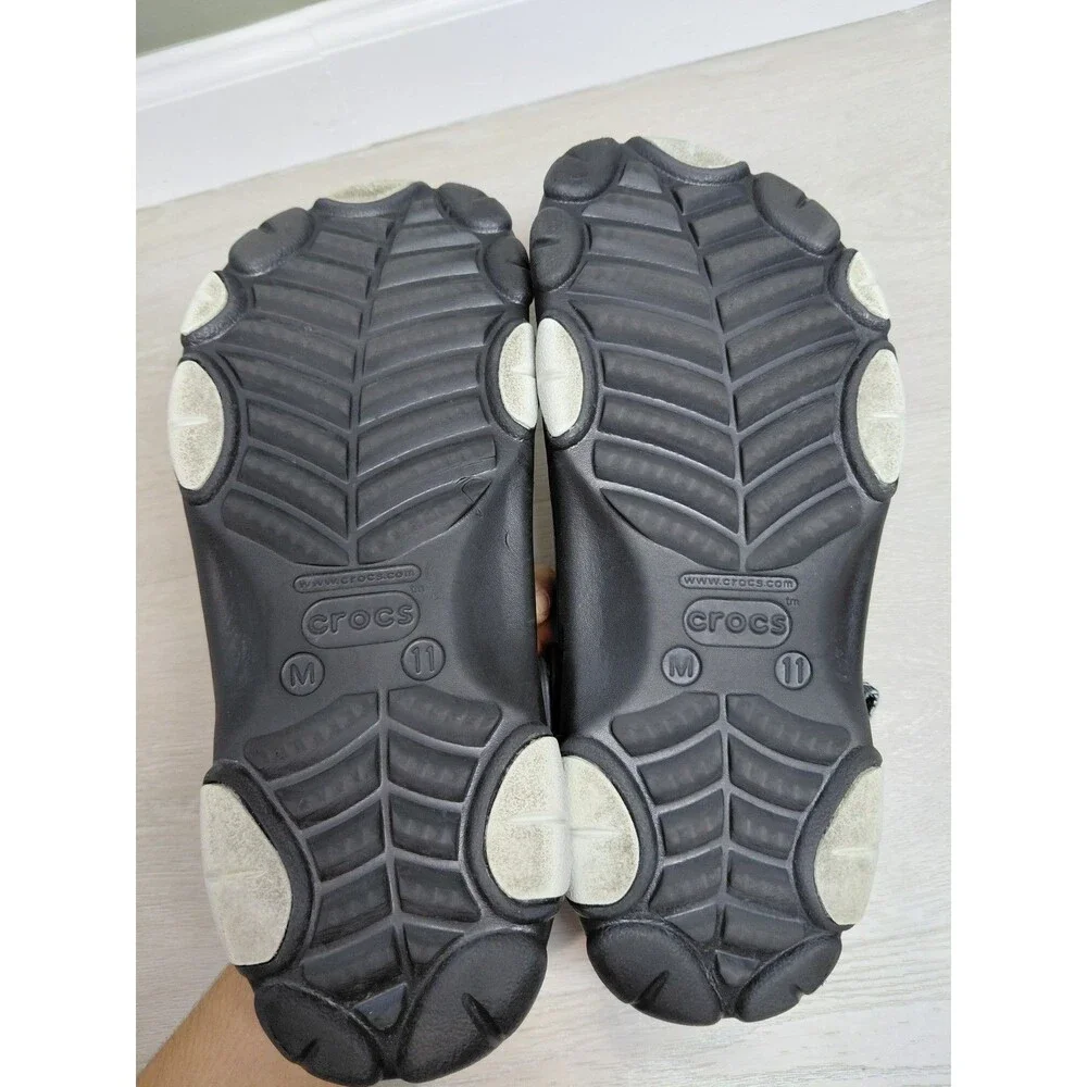Crocs Black Panther Clog All Terrain Men Size 11 Special Edition Marvel Wakanda